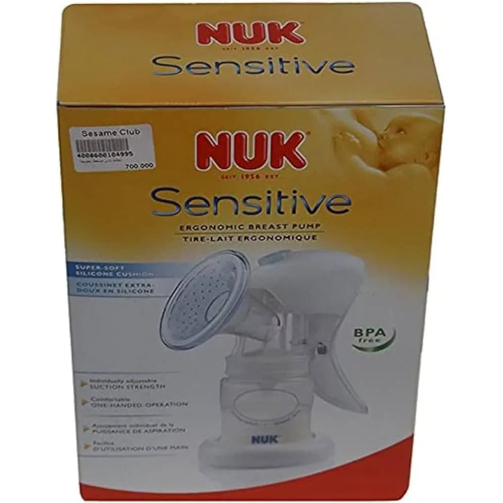 Nuk Sensitive Ergonomic Breast Pump Tire-lait Ergonomique