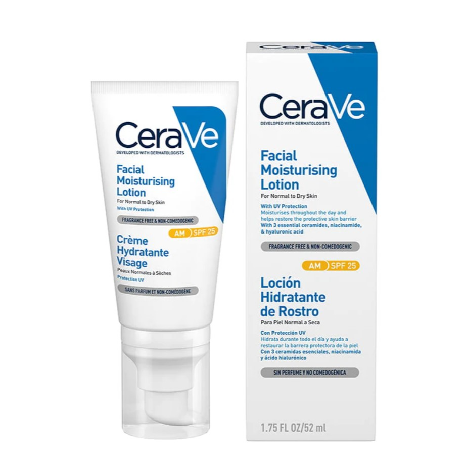 Cerave Am Facial Moisturising Lotion SPF 25- 52ml Fragrance Free