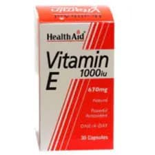 Health Aid Vitamin E-1000 Iu Capsule 30 Pieces