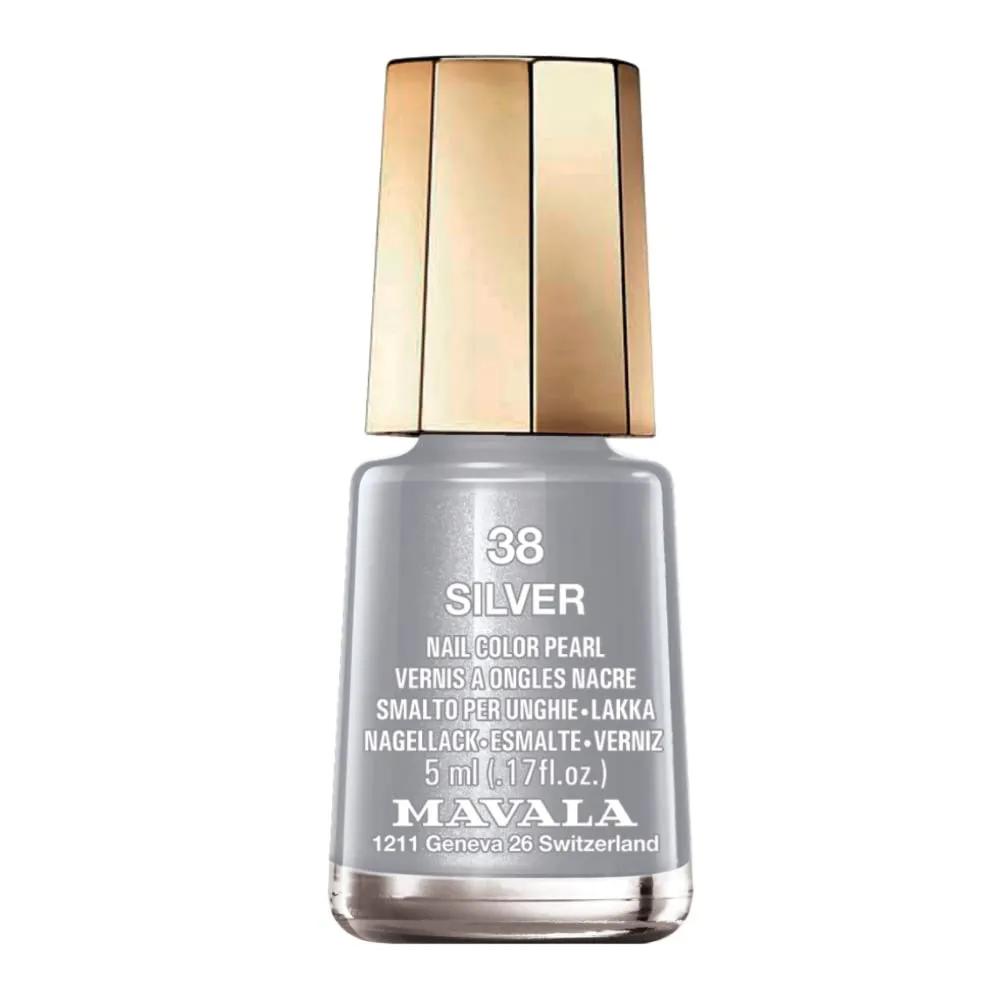 Mavala Nail Polish Mini Color Silver 38 5Ml#C87459#9091038