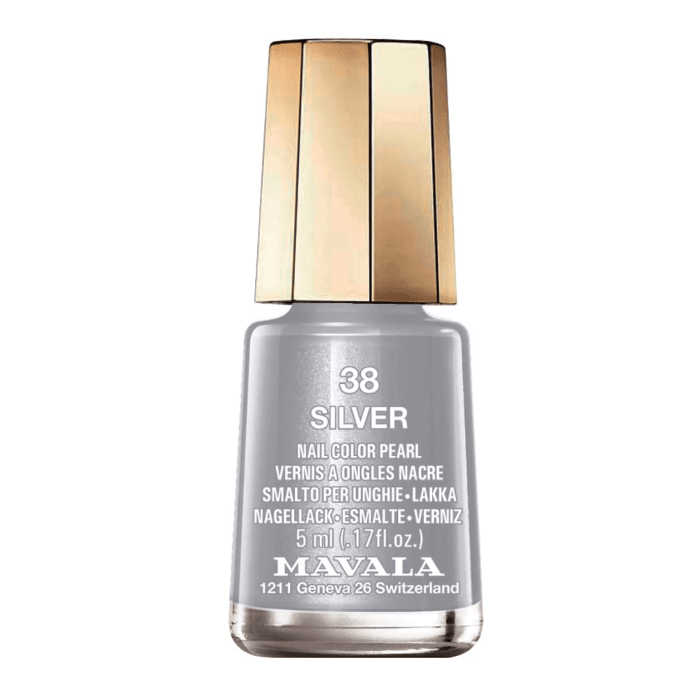 Mavala Nail Polish Mini Color Silver 38 5Ml#C87459#9091038