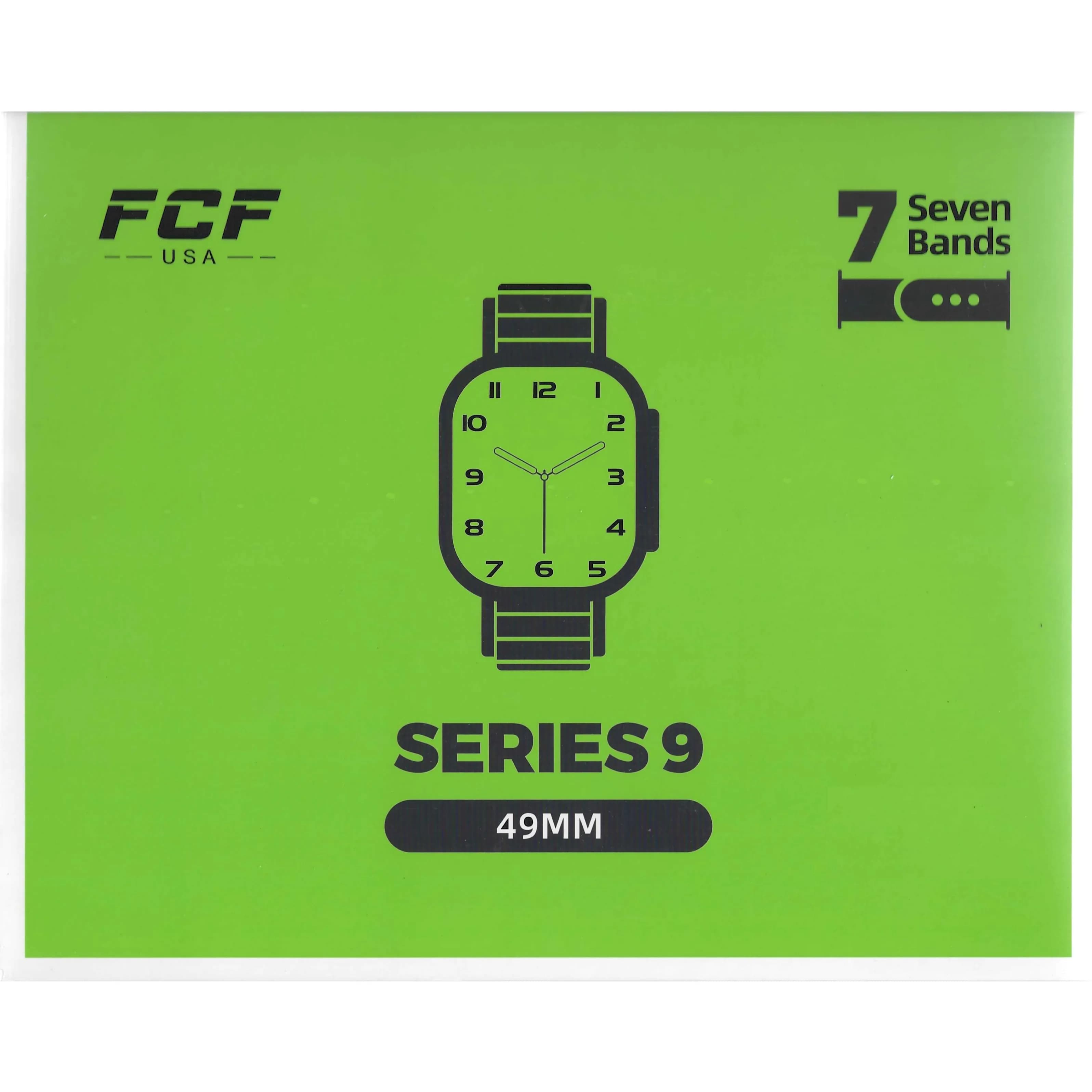 Smart Watch Fcf Usa 7 Bands Series 9 49mm