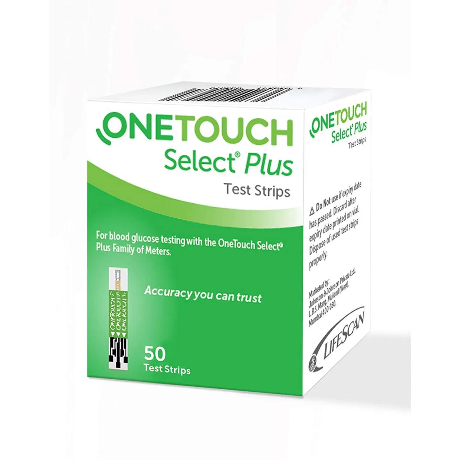 One Touch Select Plus 50 Strips