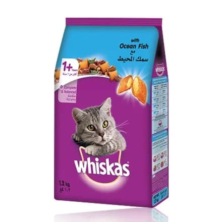 Whiskas Ocean Fish Flavour Adult 1+ Years 480gm