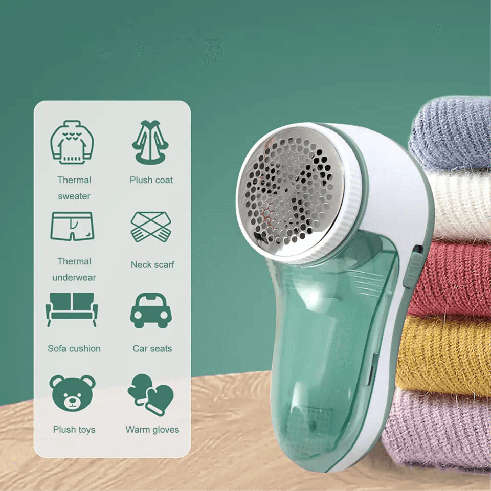 Epilation Mini USB Electric Portable Lint Remover Green Color