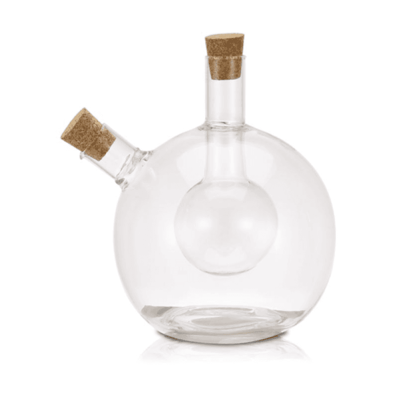 Vague Glass Oil & Vinegar Bottle 100 ml/ 700 ml 5.5*14*17 cm-04-423