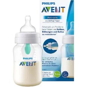 Philips Avent Anti Colic Plastic Bottle With Air Free Vent 260ml