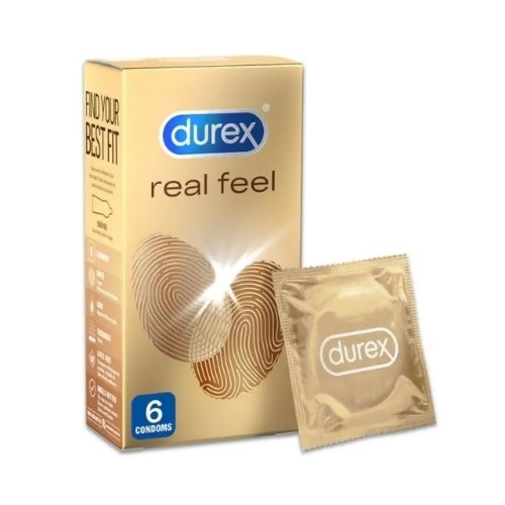 DUREX REAL FEEL CONDOM  6PCS