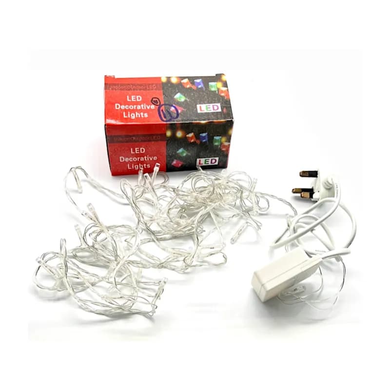 Multicolored Led Decorative Lights Wire 4M 50 Lights -7601