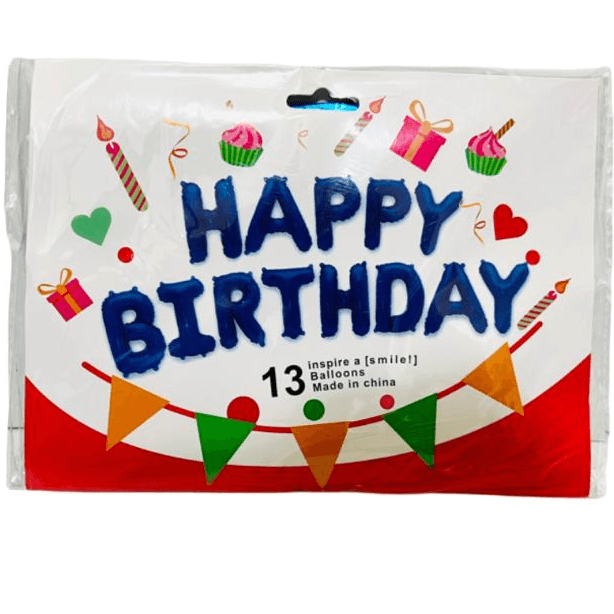 Happy Birthday Foil Balloon-BE BLCS04-BE