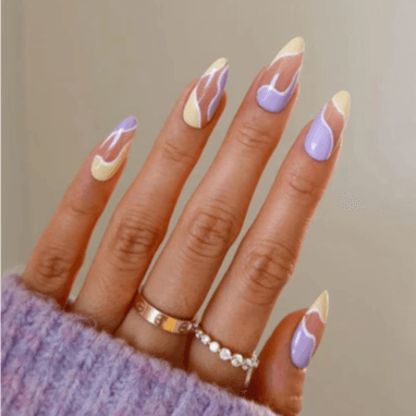 Full Cover Colorful Nails