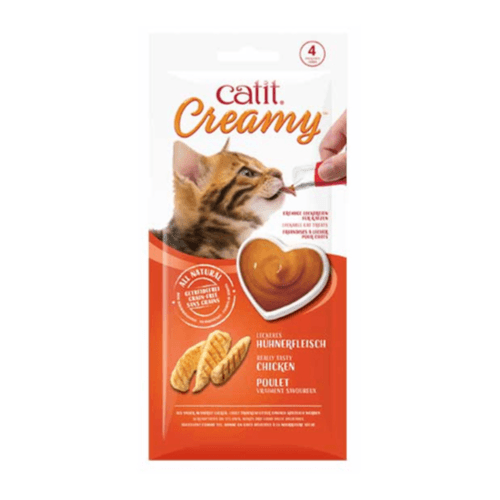 Catit Creamy Lickable Treats - Chicken