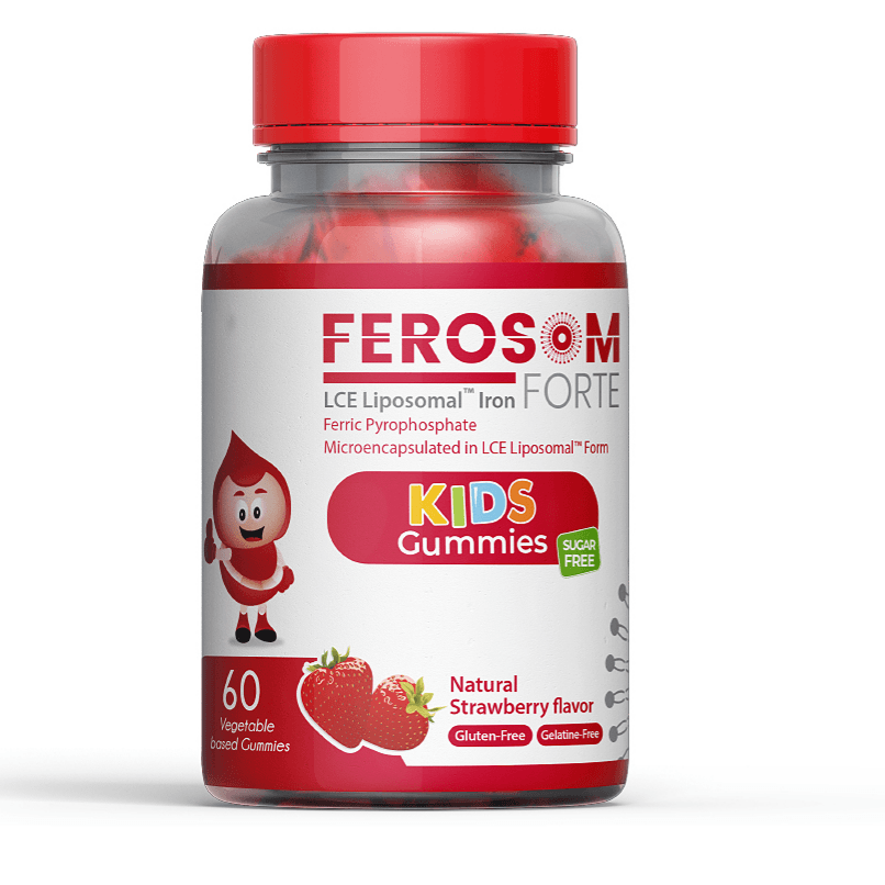 Ferosom Forte Iron Kids Gummy Strawberry