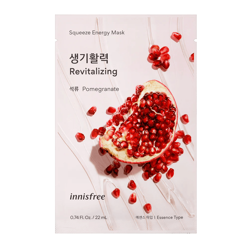 Innisfree Squeeze Energy Mask - Pomegranate