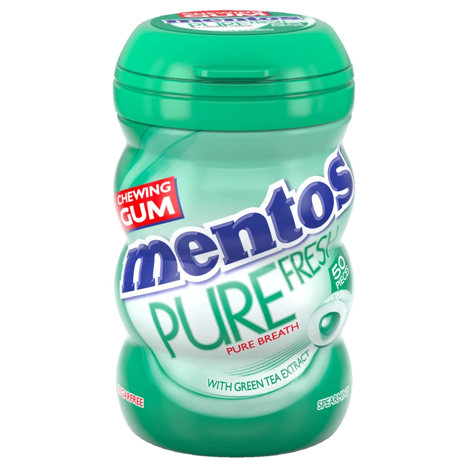 Mentos Gum Pure Fresh Spearmint 50's