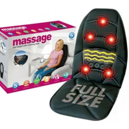 Massage Seat Topper With Soothing Heat