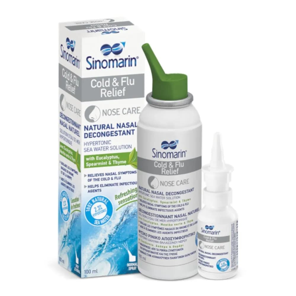 Sinomarin Cold And Flu Relief Spray 100MI