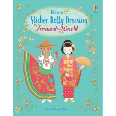 973410 Sticker Dolly Dressing Around The World (Paperback) By Bone, Emily