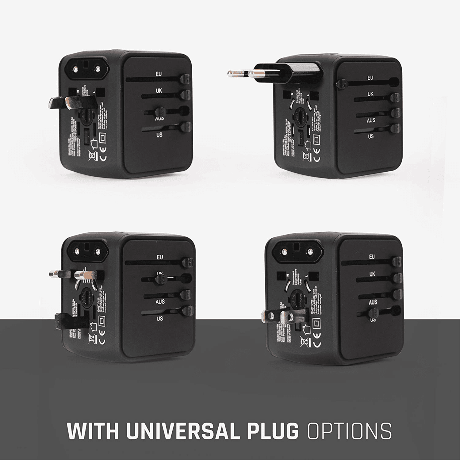 Elexon Universal Travel Adapter/Charger ELT4