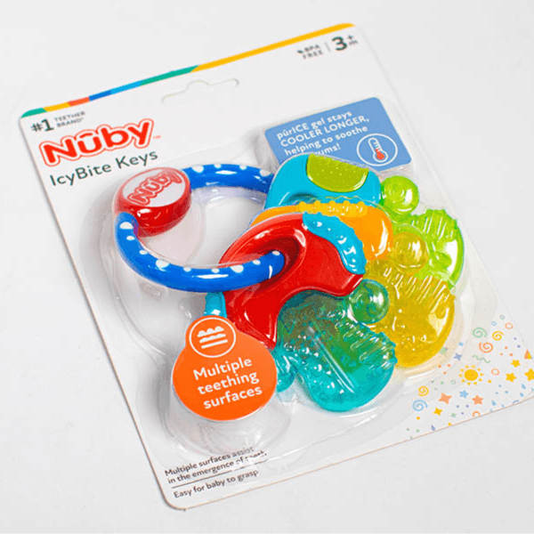 Nuby Ice Bite Teether Keys 3+ Months