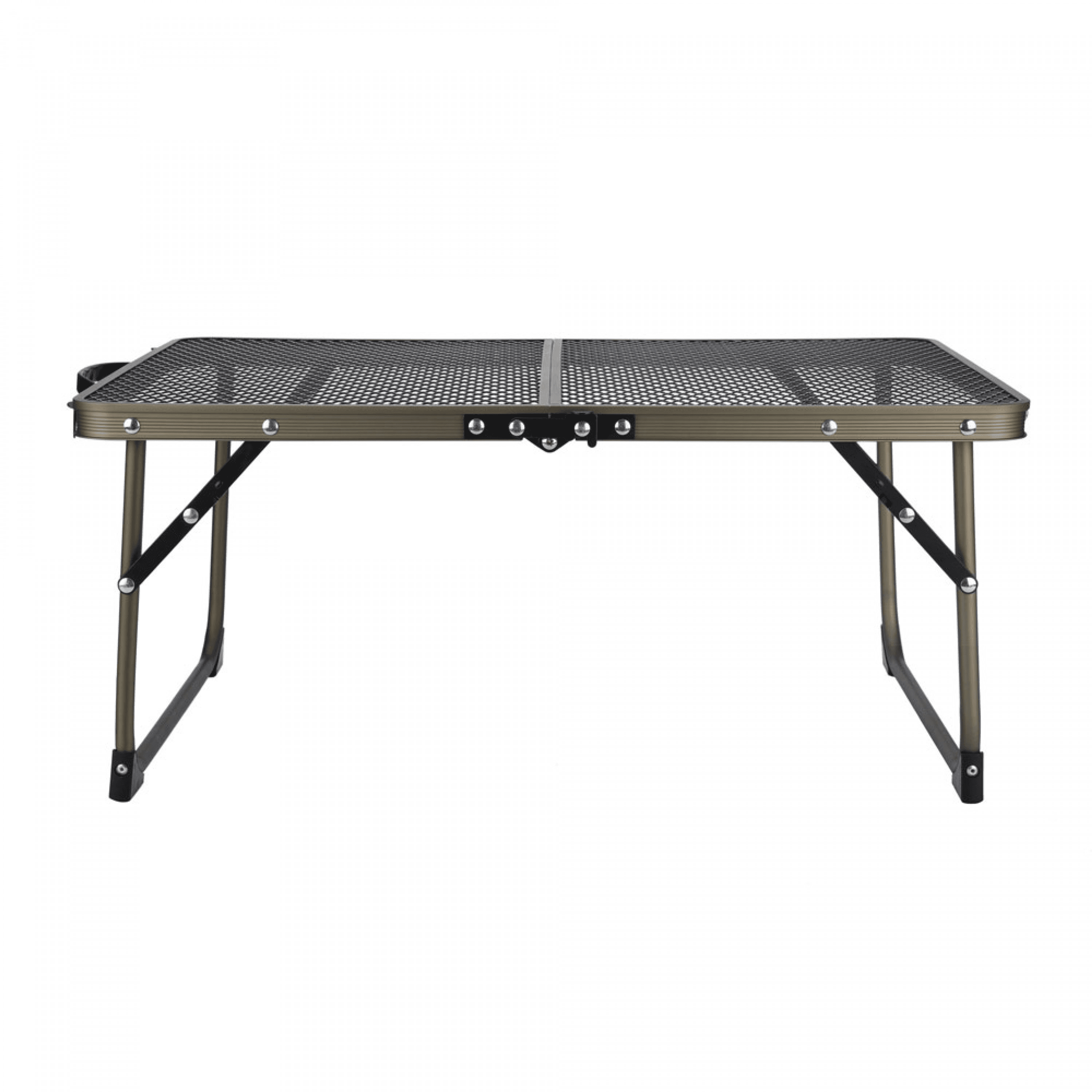 Aluminium Folding Table - Black, Size 60 x 40 x 26cm