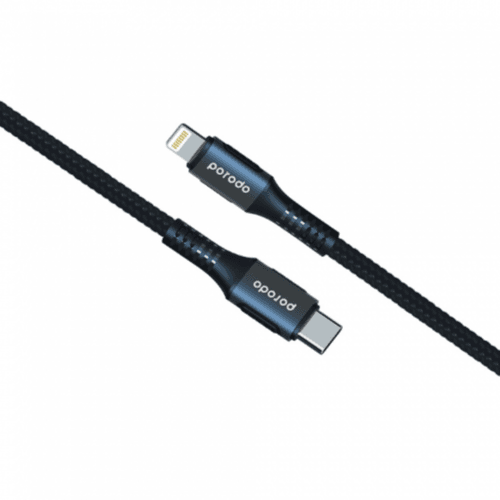 Porodo Braided Aluminum Pd Cable-1.2M