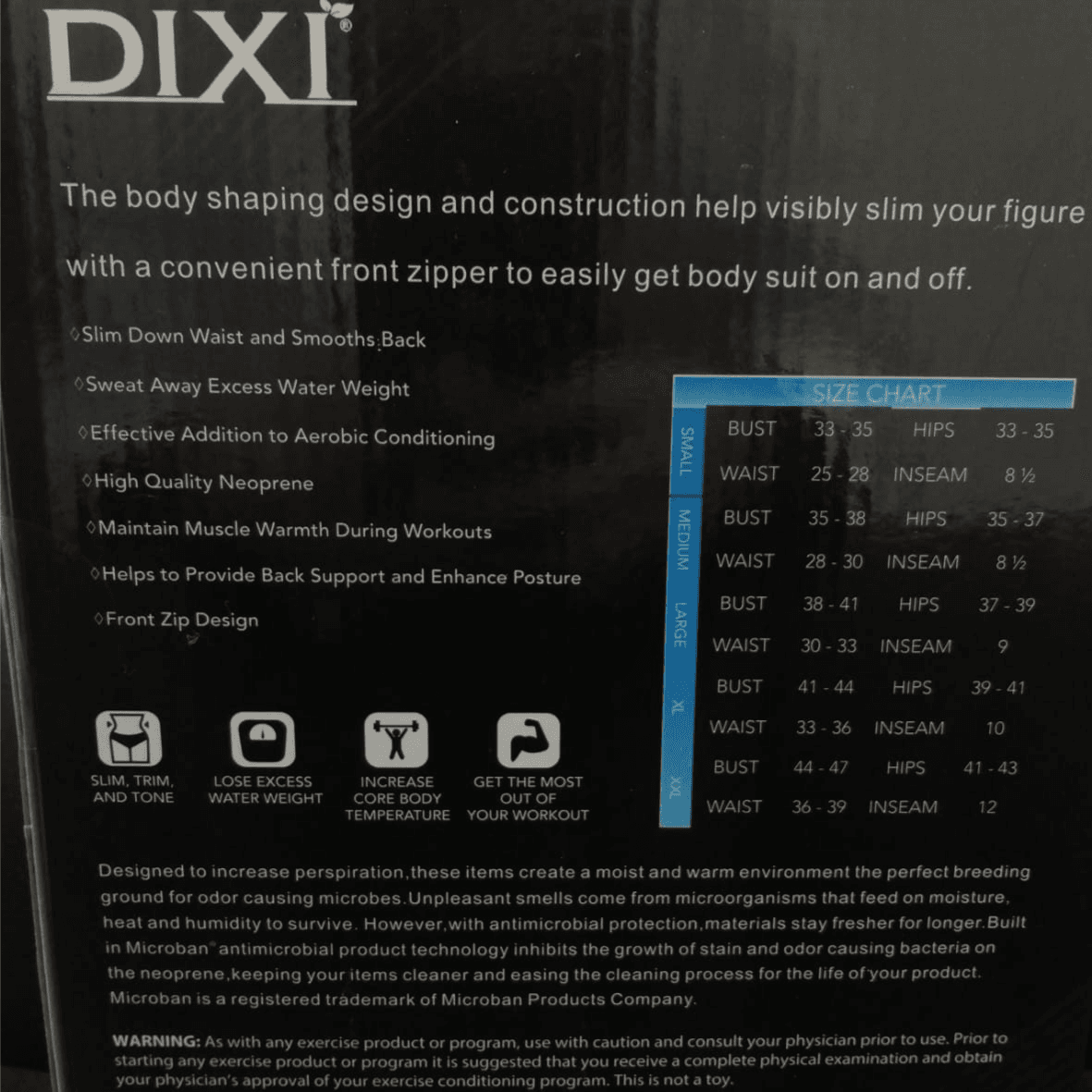 Dixi Slimming Body Suit (S)