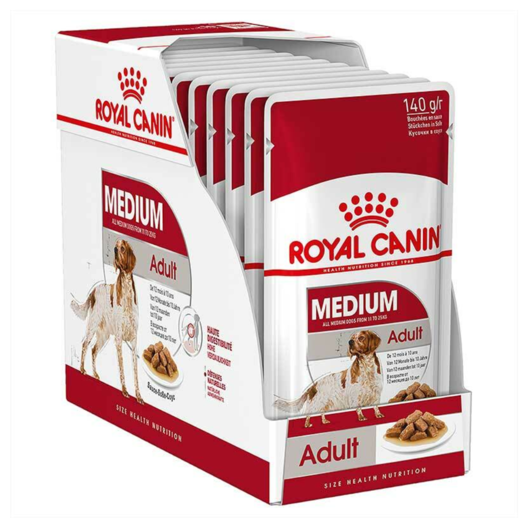 Size Health Nutrition Medium Adult (Wet Food-Pouches)