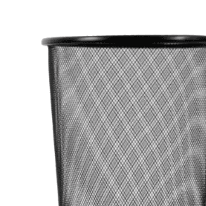 Mesh Waste Bin Black 9l