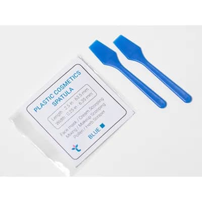 Blue Make-Up Spatula