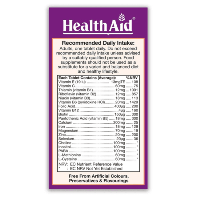 Health Aid HairSkinNail Tablets 30's