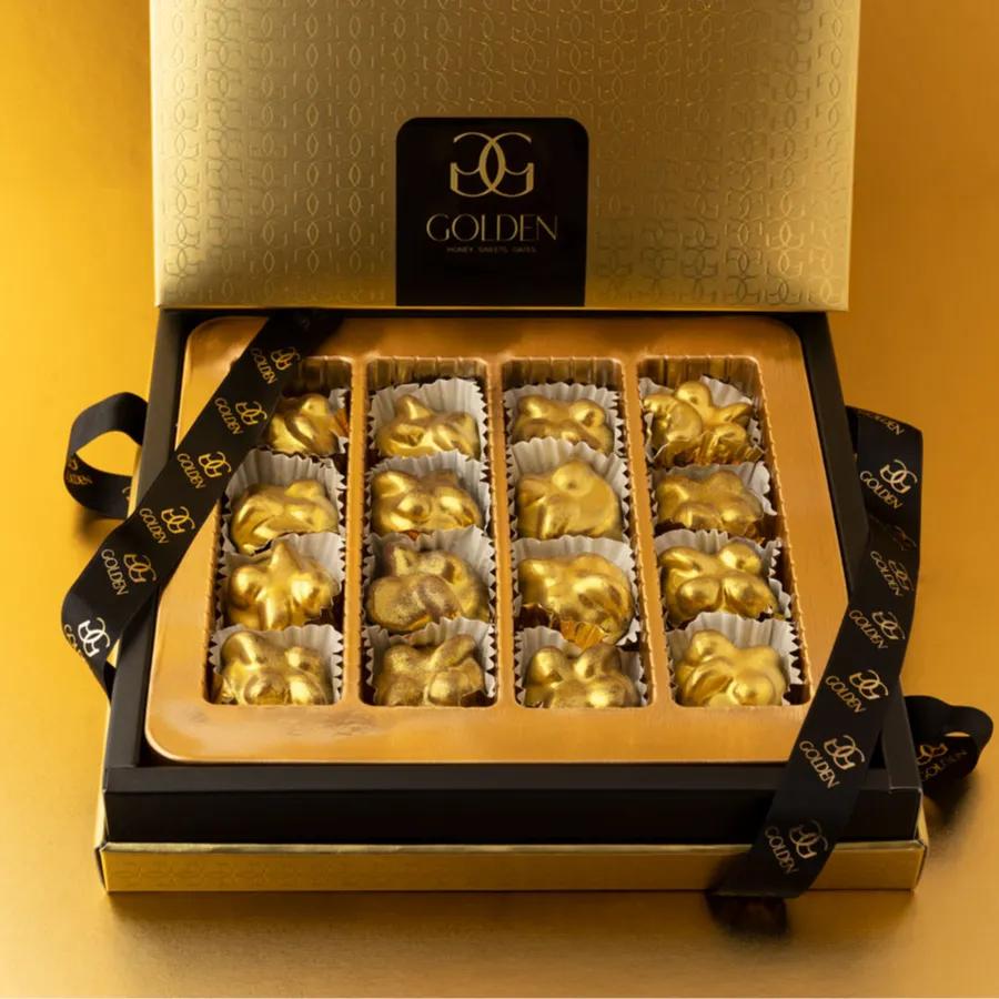 Chocolate Dates In Gold 1 Kg