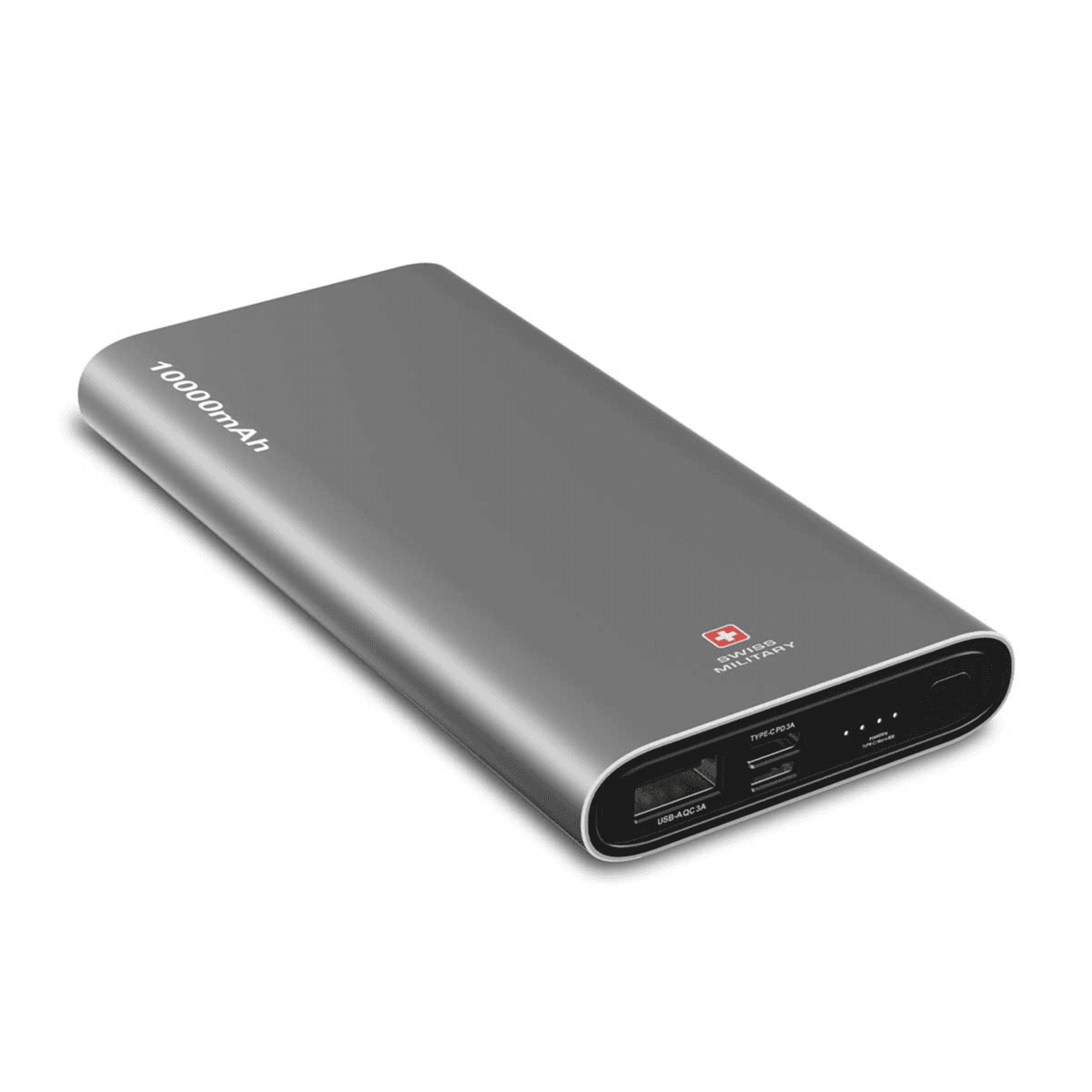 Swiss Military Chandoline Power Pack PD 10000MAH Silver