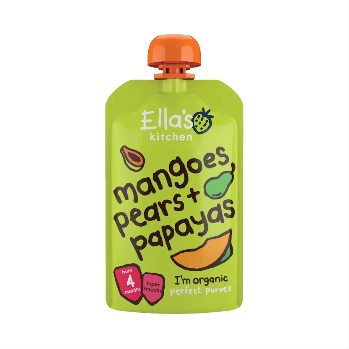 Ellas Kitchen Mangoes Pears+ Papayas 120g