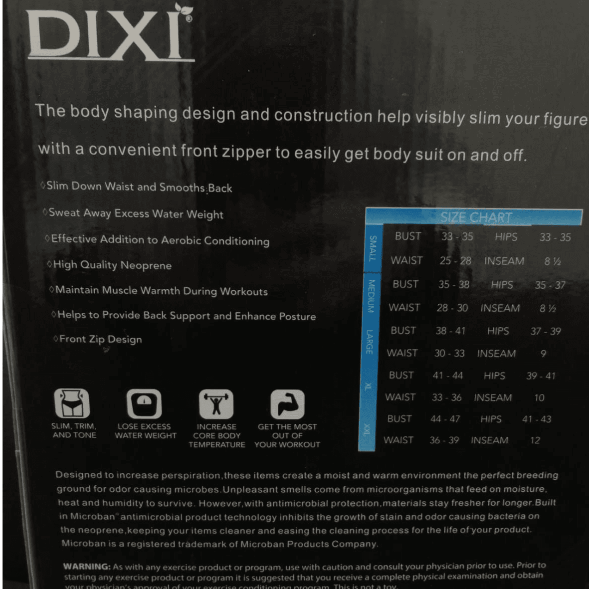 Dixi Slimming Body Suit (2Xl)