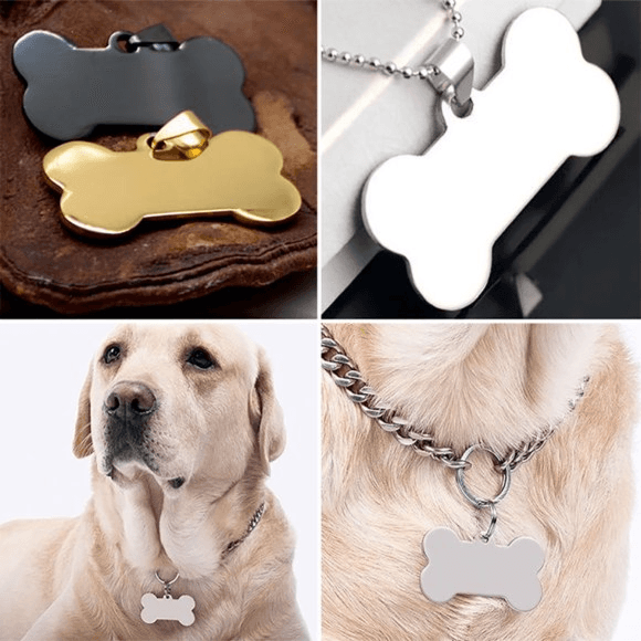 Custom Engraved Pet ID Tag For Your Dog Or Cat