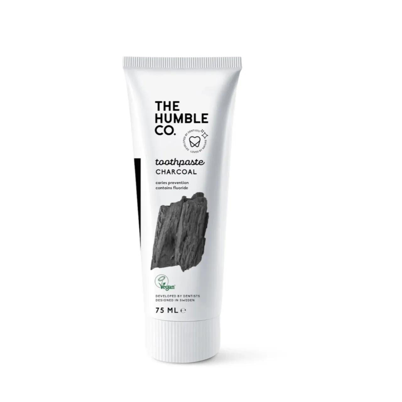 Humble Toothpaste Charcoal With Fluoride 75Ml