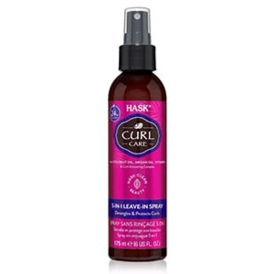 Hask Curl Care Coconut& Arganoil Detangles & Protects 5 In 1 Leave In Spray 175Ml No.6456