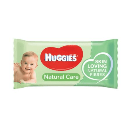 Huggies Natural Care With Aloe Vera 56 Wipes