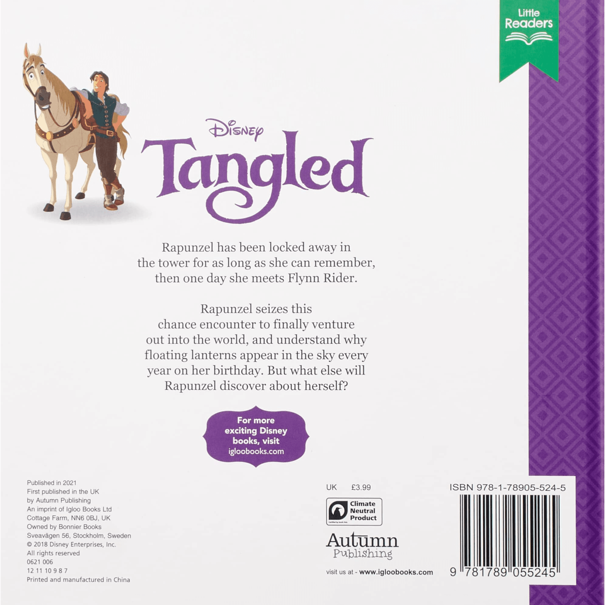 Disney Princess Tangled Little Readers Book