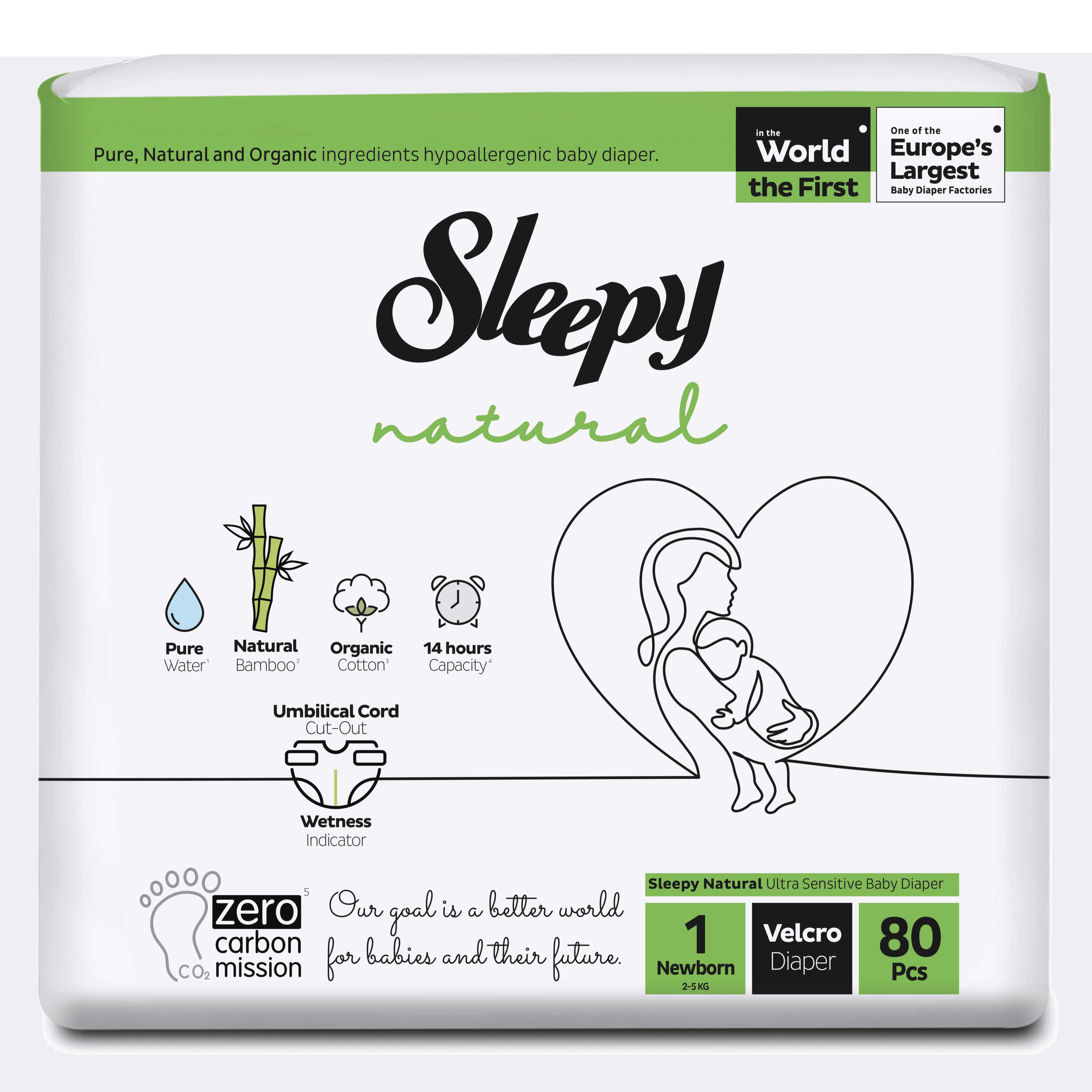 Sleepy Natural Diapers No. 1