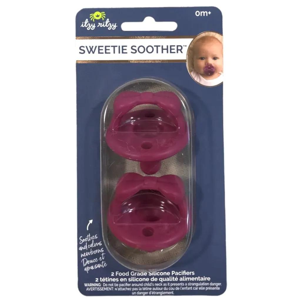 Itzy Ritzy Soother Pacifier 2pk Sugar Plum