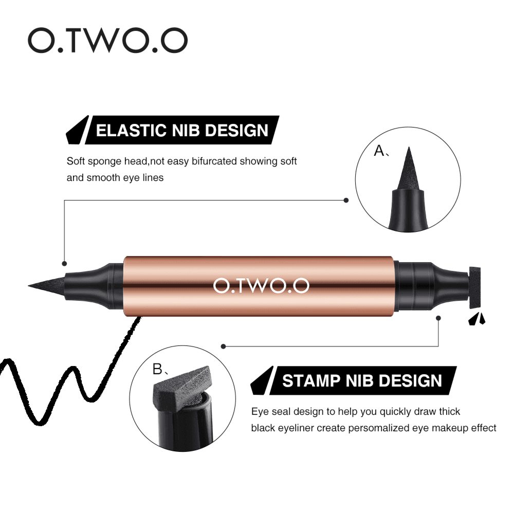 O.Two.O 2In1 Instant Wing Stamp Eyeliner