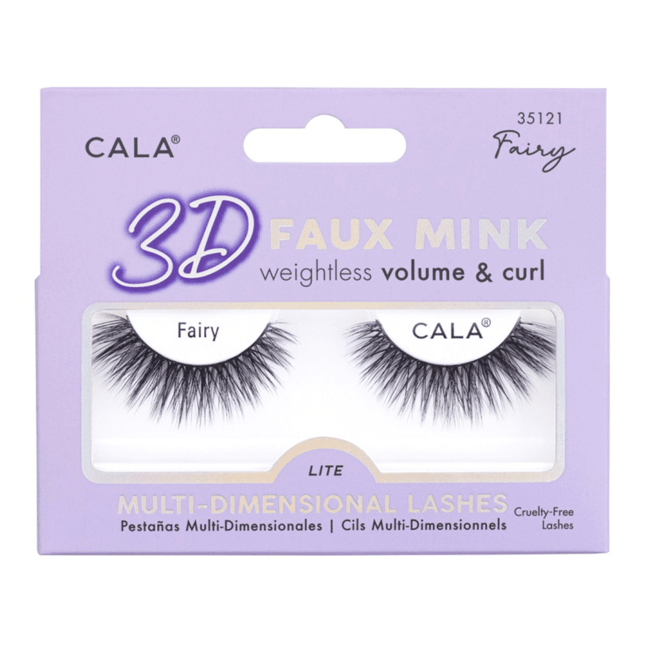 Cala 3D Faux Mink Lashes Fairy Code-35121