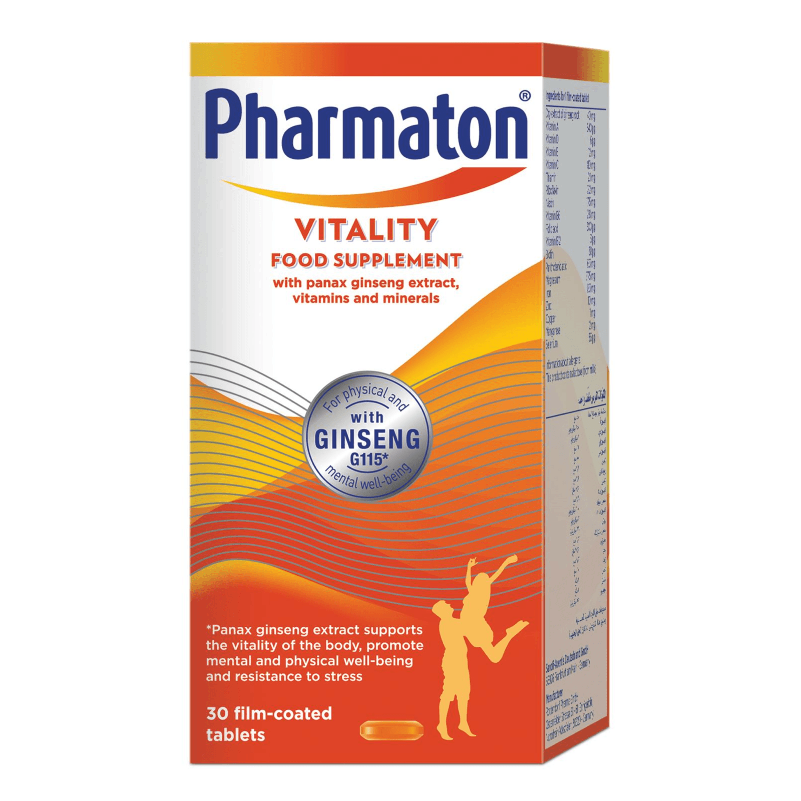 Pharmaton Vitality Tab 30'S