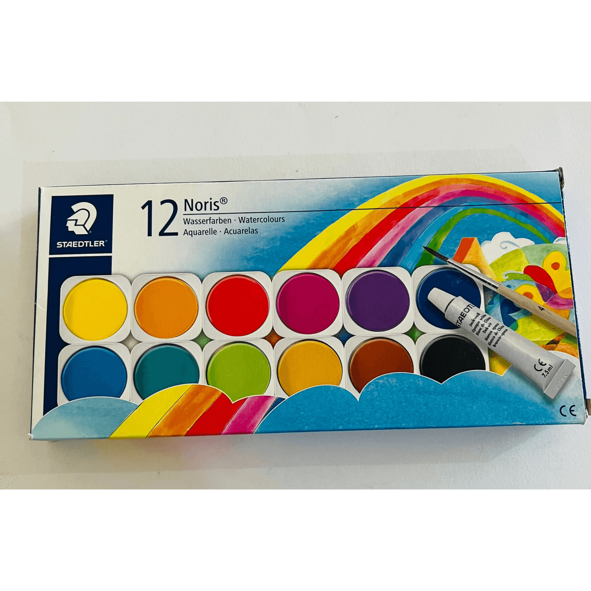 Staedtler Noris Water Colour With Brush Set Of 12 (Wcst04)