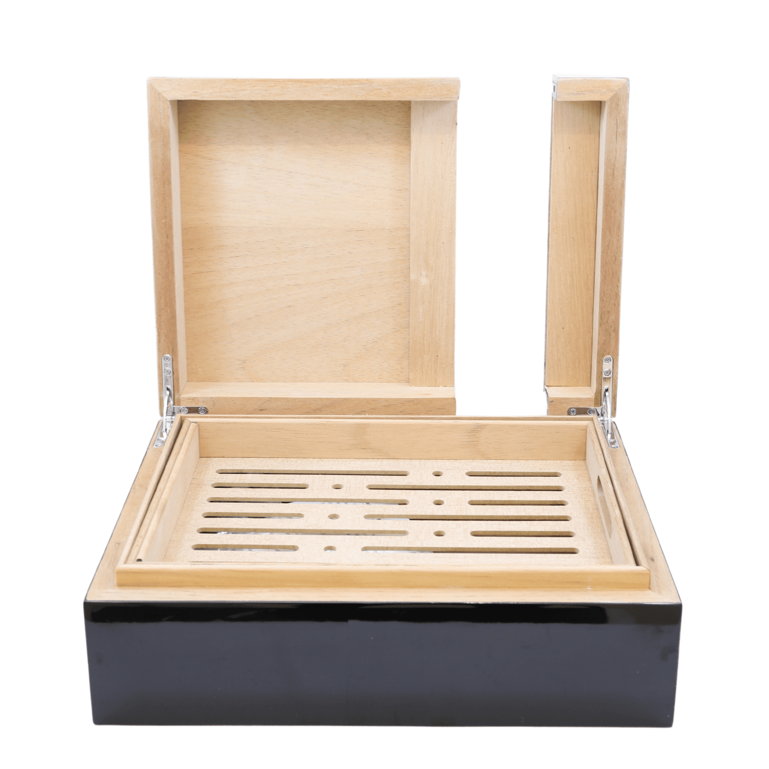 Volenx 2 Layers Humidor Acrylic Window Cigar Box Wlhg-0048