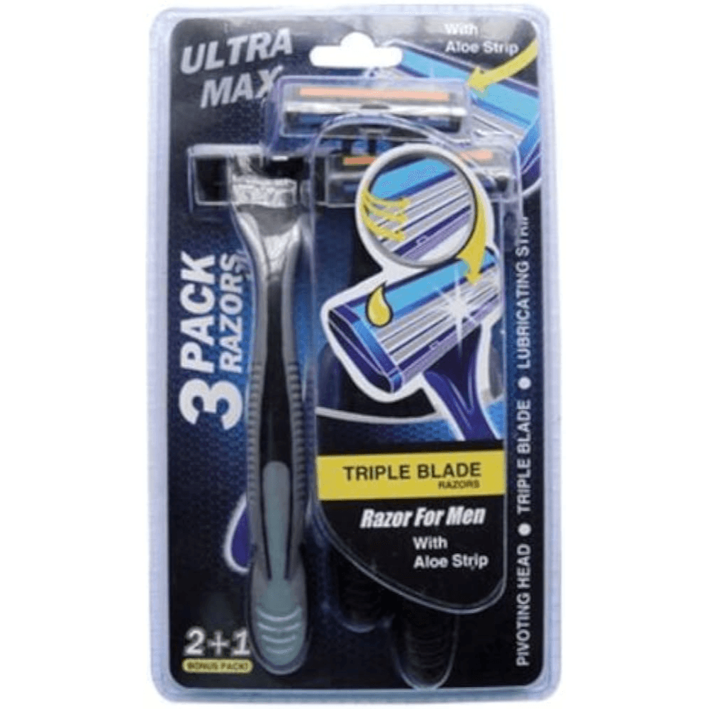 Max Triple Blade Razor For Men