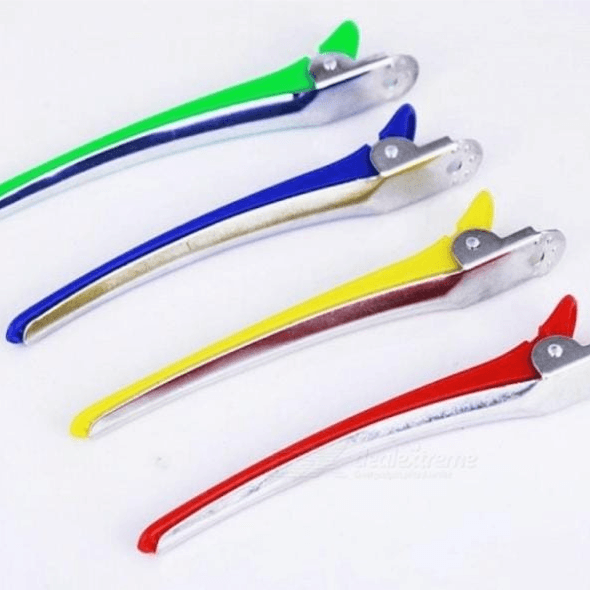 Hair Clips 4 Pieces, Random Color, P-19