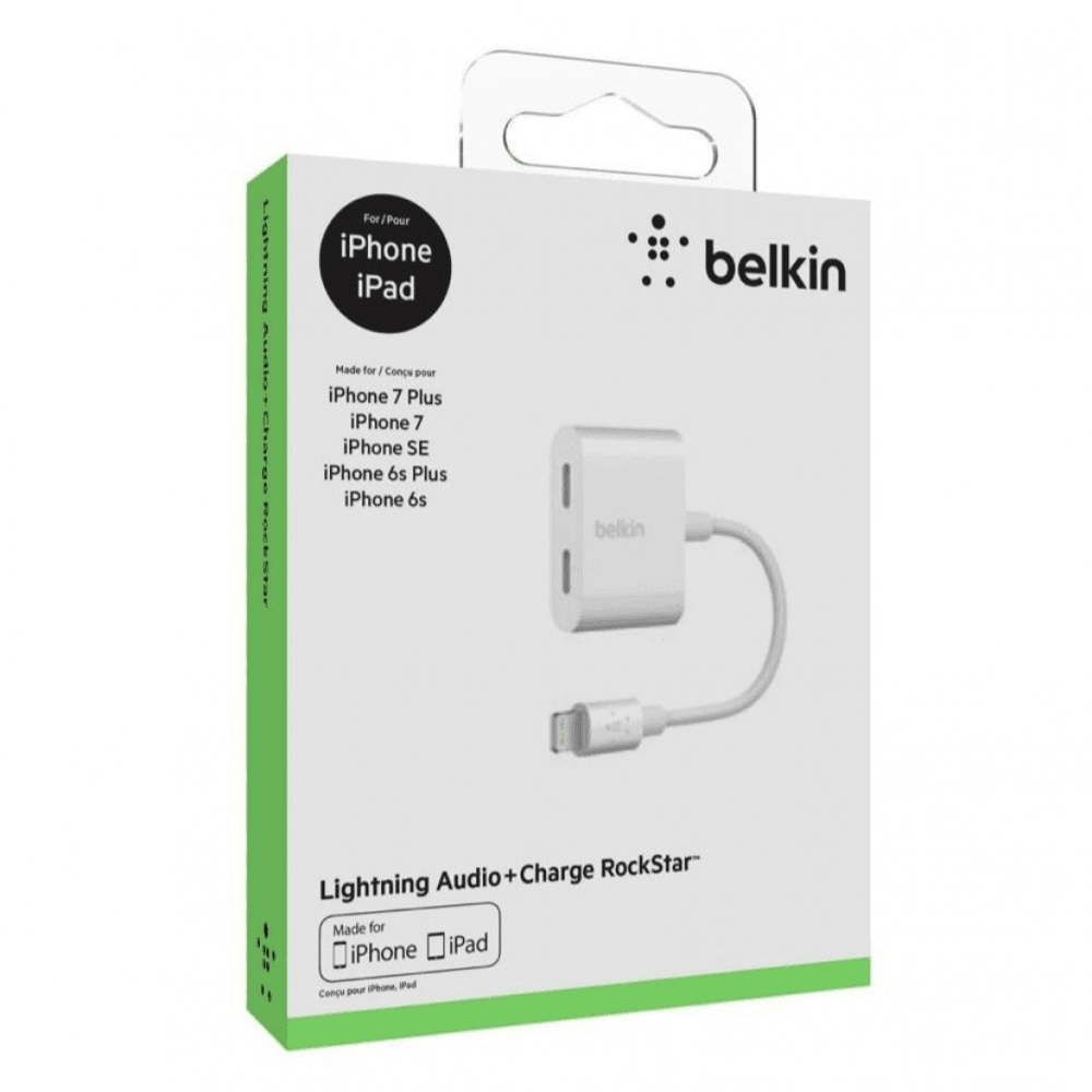 Belkin Lightening Audio + Charger Connector